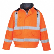 Bizflame Rain Hi-Vis Antistatic FR Bomberjack