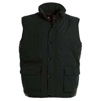 Bodywarmer B&C Explorer - Zwart